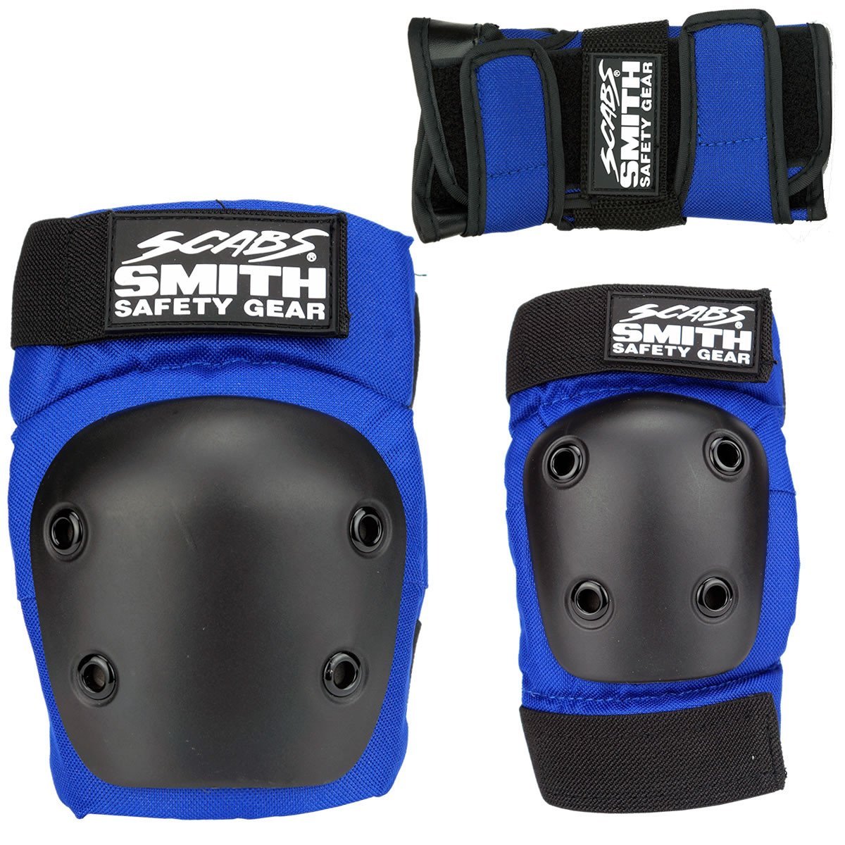Smith Scabs Youth Tri Pack Blue - Da Klinic Online | Skate Specialists