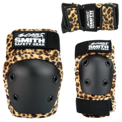 Smith Scabs Youth Tri Pack Brown Leopard - Da Klinic Online | Skate Specialists