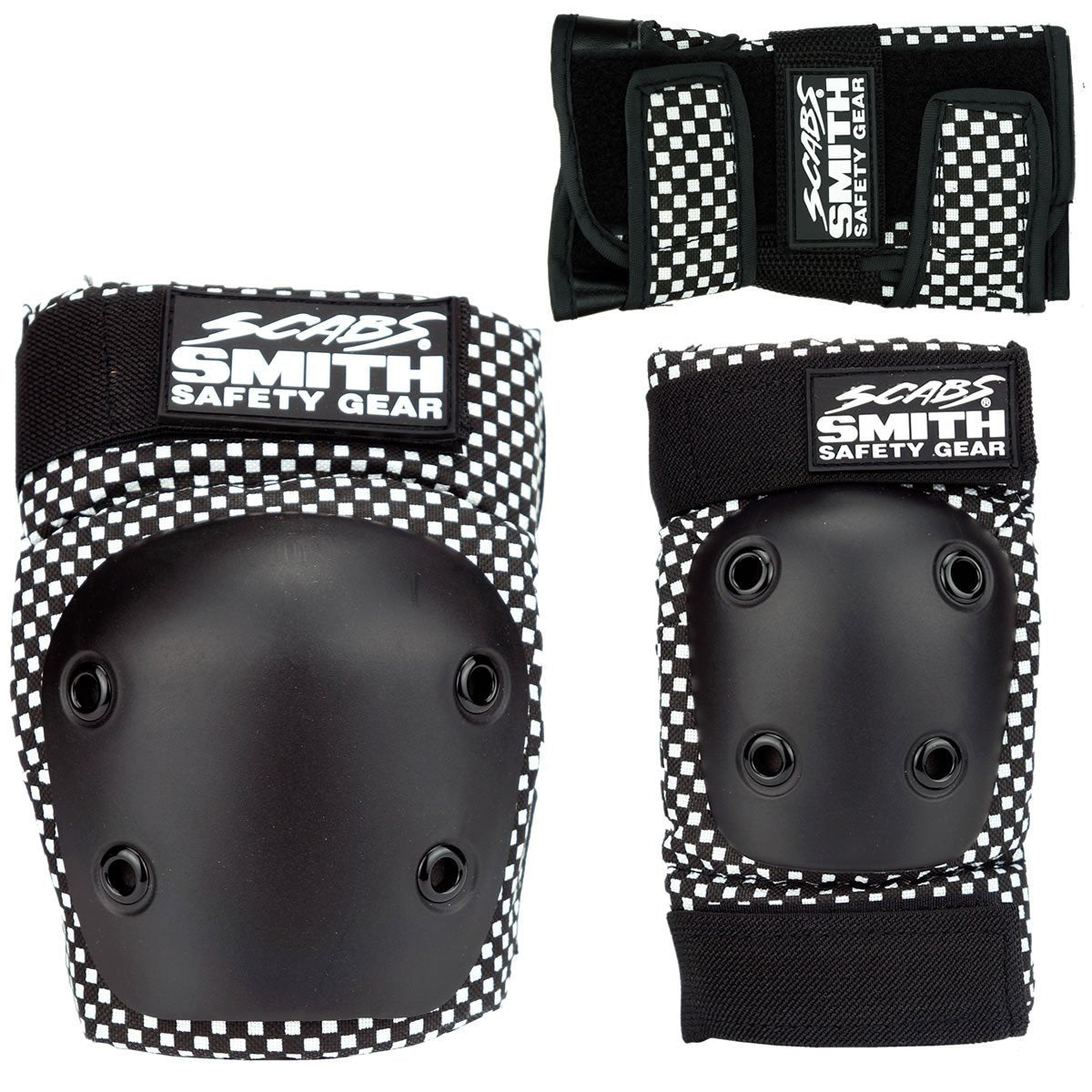 Smith Scabs Youth Tri Pack Checkered - Da Klinic Online | Skate Specialists