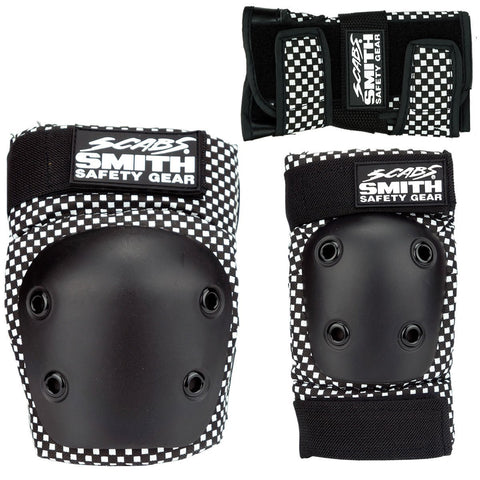 Smith Scabs Youth Tri Pack Checkered - Da Klinic Online | Skate Specialists