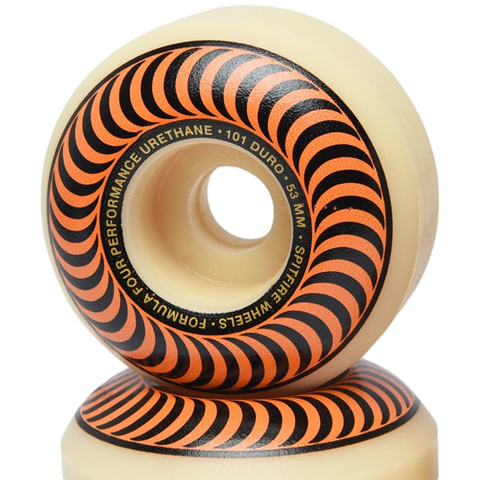 Spitfire Formula Four Classic  Orange Wheels 99 Duro 53mm - Da Klinic Online | Skate Specialists