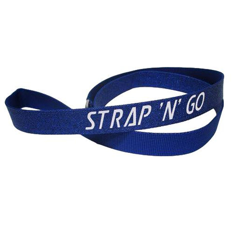 Strap N Go Glitter Dark Blue Skate Noose - Da Klinic Online | Skate Specialists