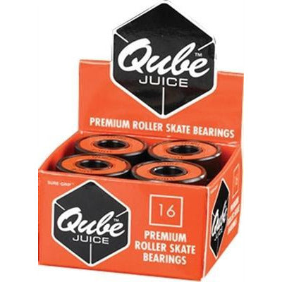 Suregrip Qube Juice Bearings 16Pk - Da Klinic Online | Skate Specialists