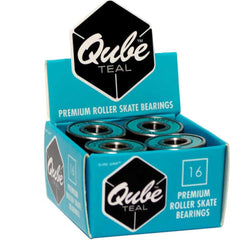 Suregrip Qube Teal Bearings 16Pk - Da Klinic Online | Skate Specialists