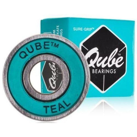 Suregrip Qube Teal Bearings 16Pk - Da Klinic Online | Skate Specialists