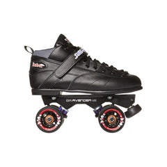 Suregrip Rebel Roller Skates Black w Avenger Magnesium Plate - Da Klinic Online | Skate Specialists