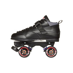 Suregrip Rebel Roller Skates Black w Avenger Magnesium Plate - Da Klinic Online | Skate Specialists