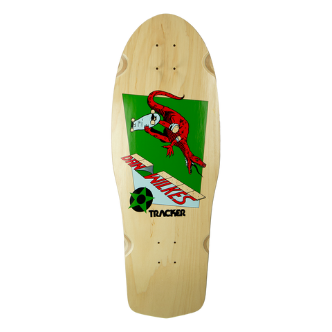 Tracker Dan Wilkes Skateboard Skateboard Deck - 10.5" x 31""