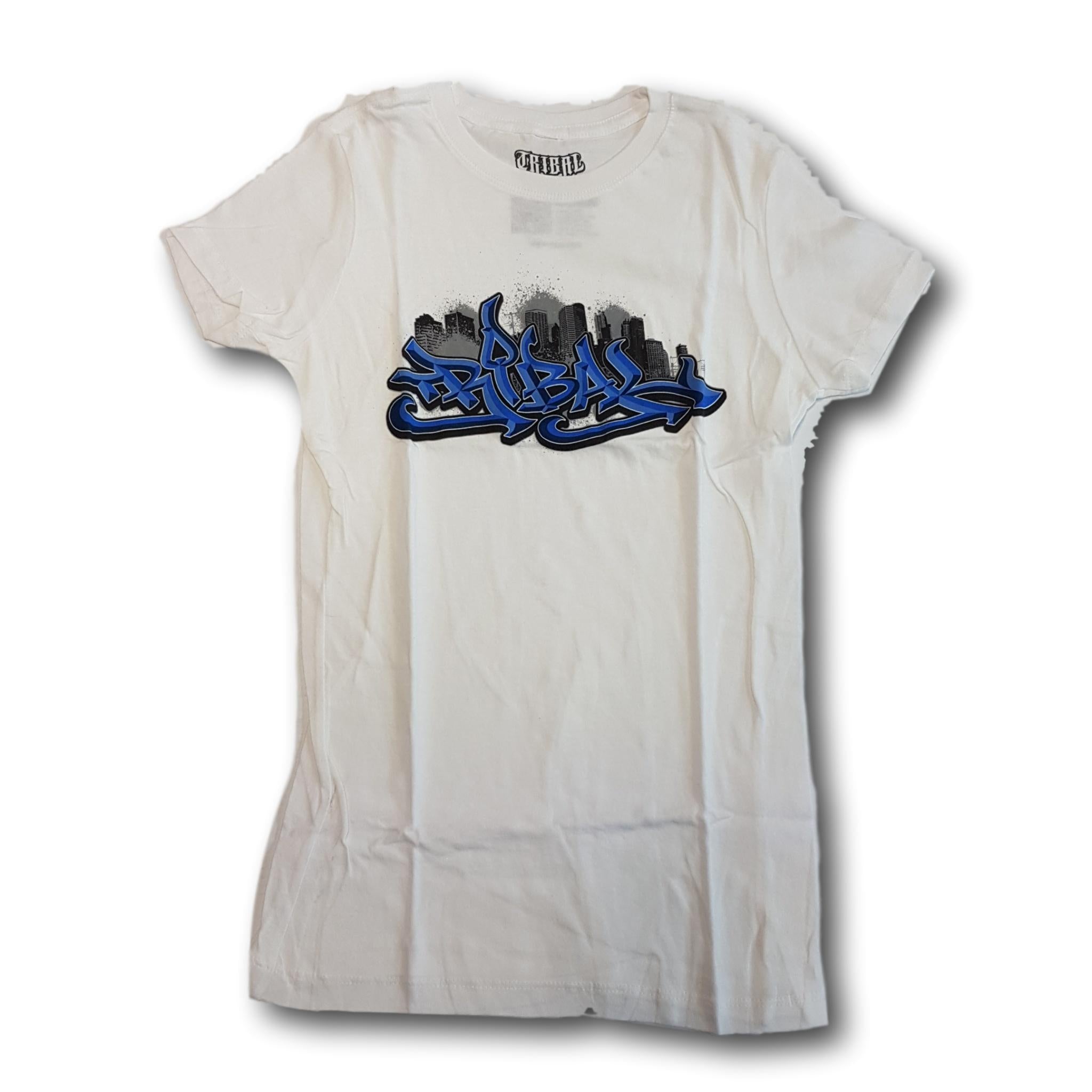 Tribal Classic City Womens Tee White - Da Klinic Online | Skate Specialists