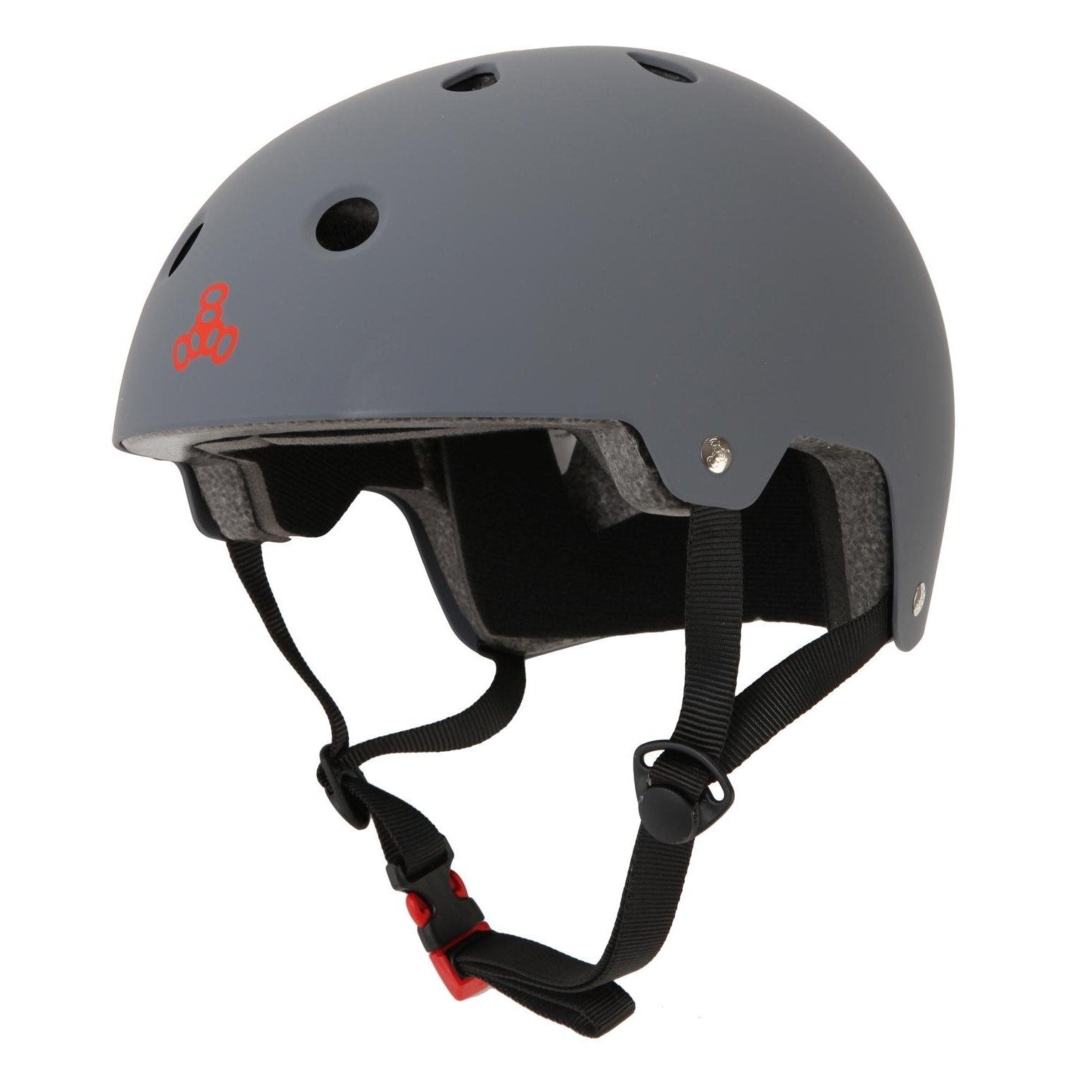 Triple 8 Certified Helmet SS Gun Matte Rubber - Da Klinic Online | Skate Specialists