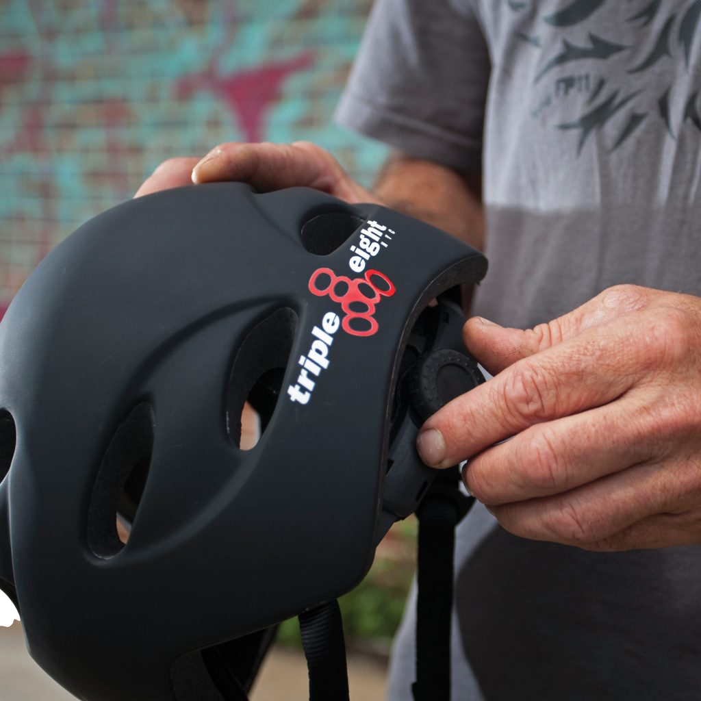 Triple 8 Compass Helmet SS Gun Matte Rubber