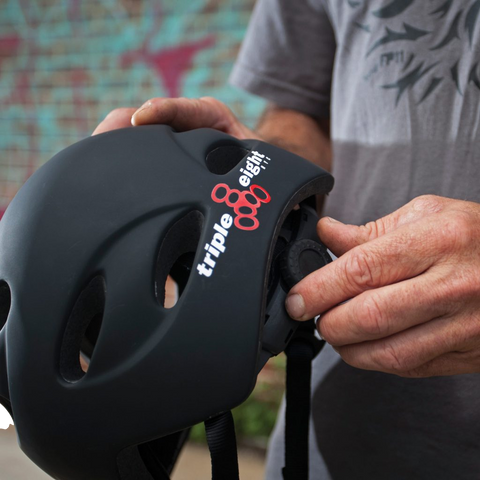 Triple 8 Compass Helmet SS Gun Matte Rubber