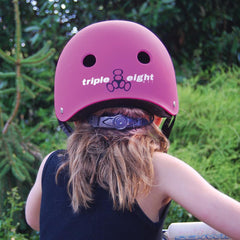 Triple 8 Lil 8 Certified Youth Helmet Blue Gloss - Da Klinic Online | Skate Specialists