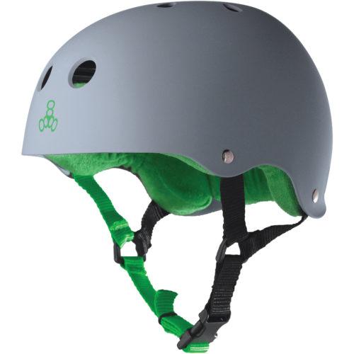 Triple 8 Skate Helmet SS Carbon Rubber - Da Klinic Online | Skate Specialists