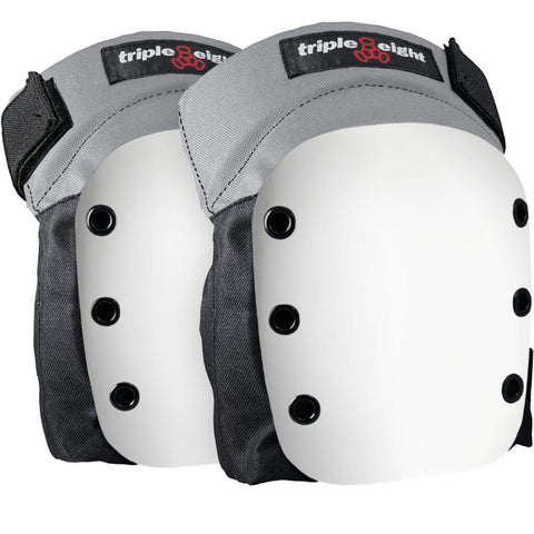 Triple 8 Street Knee Pads w/ White Caps - Da Klinic Online | Skate Specialists