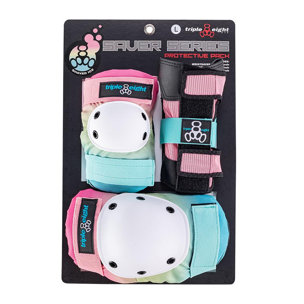 Triple 8 Tri Pack Padding Set Saver Series Shaved Ice