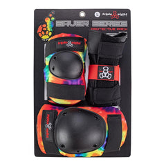 Triple 8 Tri Pack Padding Set Saver Tie Dye