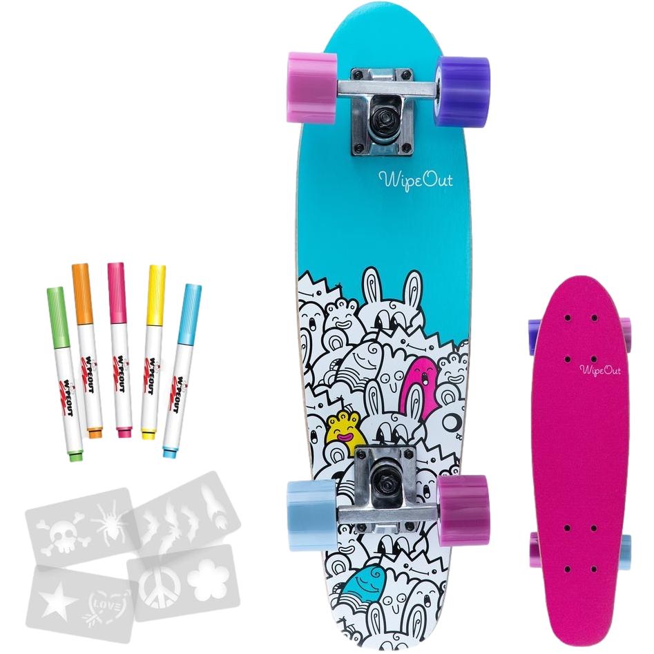 Triple 8 Wipeout Monsters Skateboard Complete