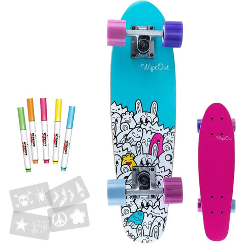 Triple 8 Wipeout Monsters Skateboard Complete