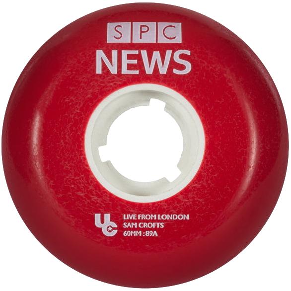 Undercover Wheels Sam Croft TV Line 60mm 89A 4 Pack