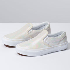 Vans Classic Slip-On (Metallic Oil Slick) True Youth Shoe - Da Klinic Online | Skate Specialists