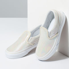 Vans Classic Slip-On (Metallic Oil Slick) True Youth Shoe - Da Klinic Online | Skate Specialists