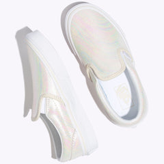Vans Classic Slip-On (Metallic Oil Slick) True Youth Shoe - Da Klinic Online | Skate Specialists