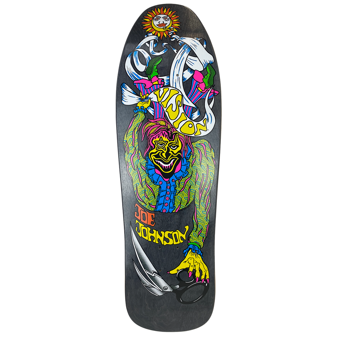 Vision Joe Johnson Scissors Skateboard Deck - 9.5"x32""