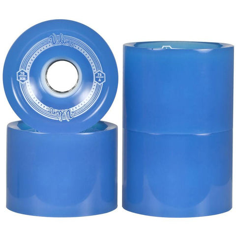 Volten LED Wheels 70mm x 78a 4pack BLUE