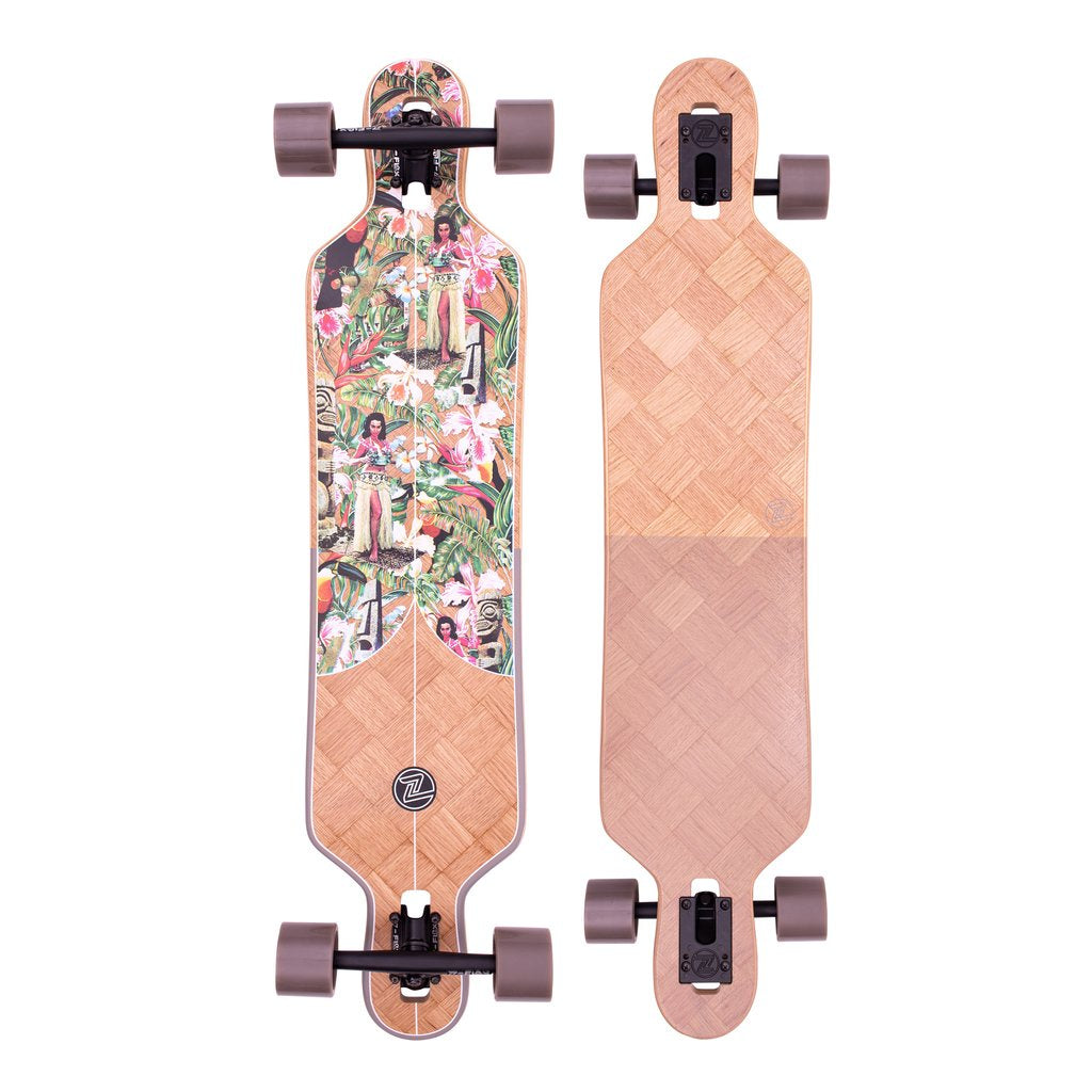 Z-Flex Banana Train Drop-Through Longboard - Da Klinic Online | Skate Specialists