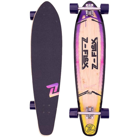Z-Flex P.O.P Purple/Fade Complete Longboard