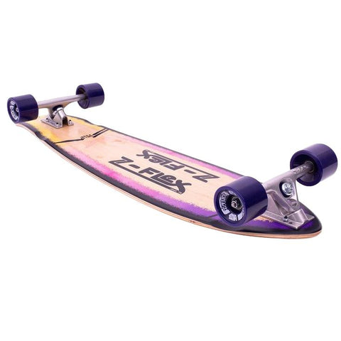 Z-Flex P.O.P Purple/Fade Complete Longboard