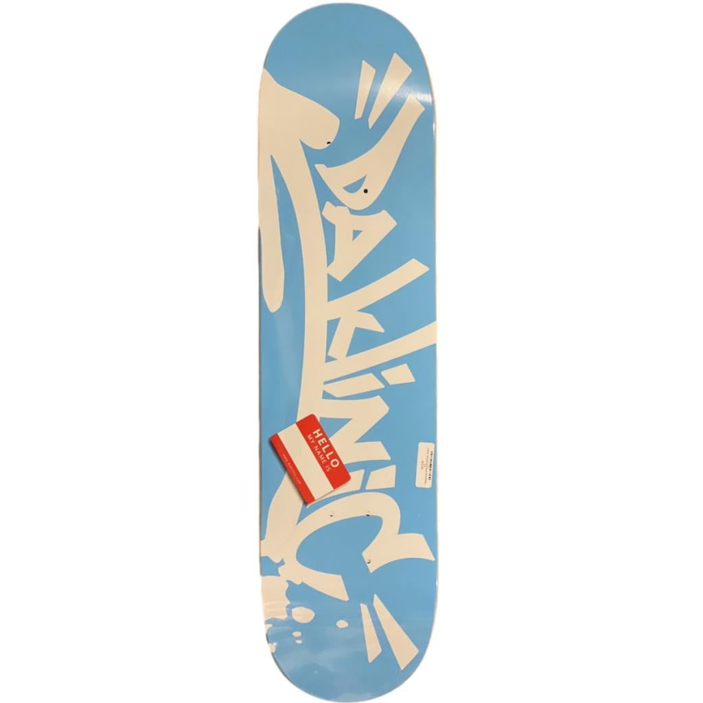 Da Klinic Skateboard Deck Blue/White