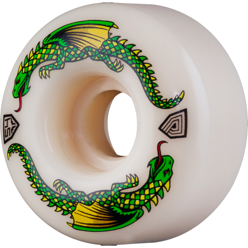 Powell Peralta Dragon Formula 54x34mm 93A Off White