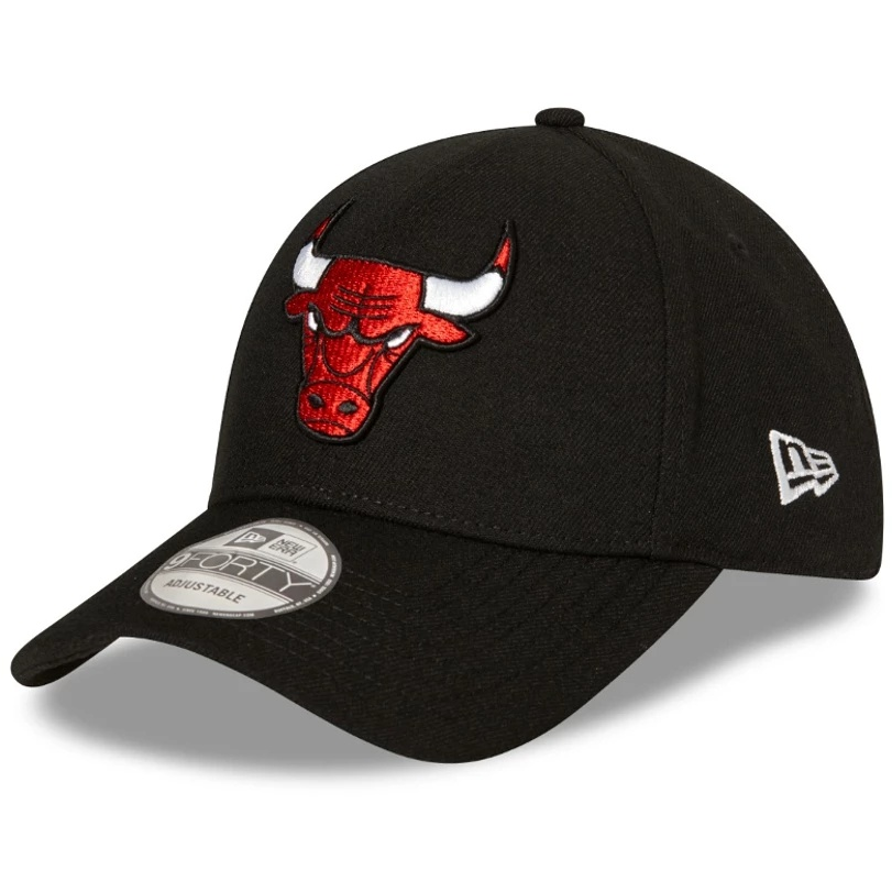 New Era Chicago Bulls 9Twenty Adjustable Strap Back Black