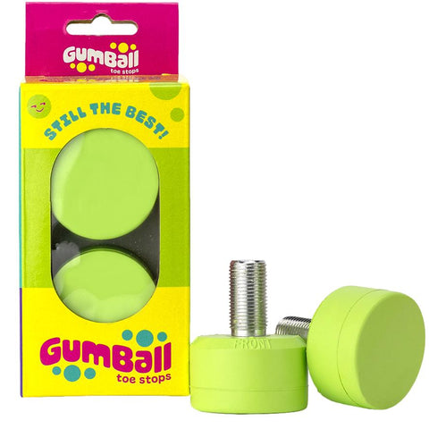 Gumball Rollerskate Toe Stop Lime 75A Standard