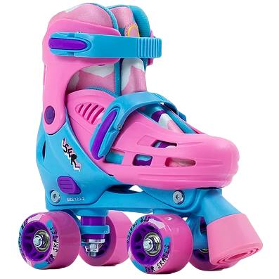 SFR Hurricane III Quad Roller Skates - Pink Blue