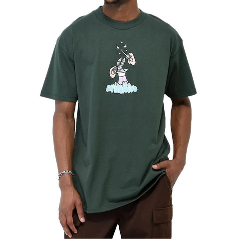 Primitive Tricky Mens T-Shirt  Forest Green