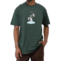 Primitive Tricky Mens T-Shirt  Forest Green
