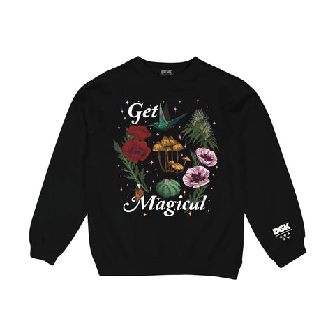 DGK Magical Crewneck Sweater Black