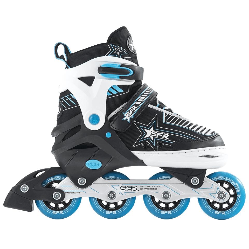 SFR Pulsar Adjustable Inline Skates Blue