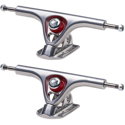 Paris Trucks V3 180mm x 50° Polished Silver (Pair)