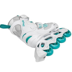PlayLife Light Breeze Adjustable Inline Skates Aqua / White