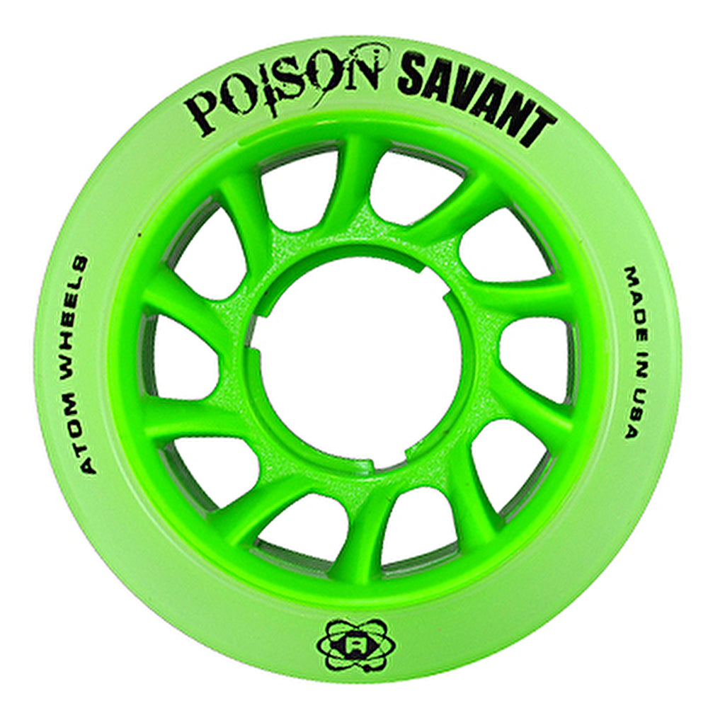 Atom Poison Savant Green 59mm 84A (4 Pack)