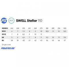 Powerslide Swell 110mm Stellar Inline Skates