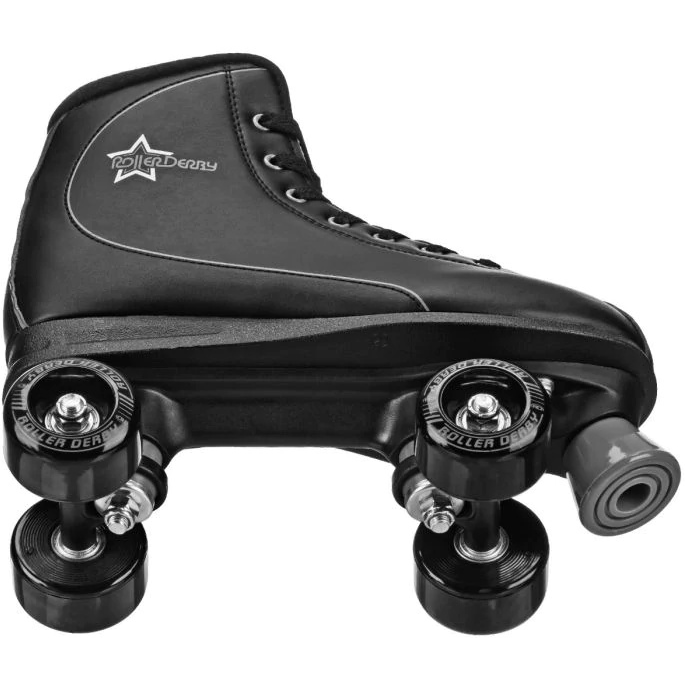 RDS Roller Star 600 Mens Black Grey Roller Skates