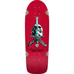 Powell Peralta OG Ray Rodriguez Skull & Sword Reissue Deck Red Stain - 10" x 30"