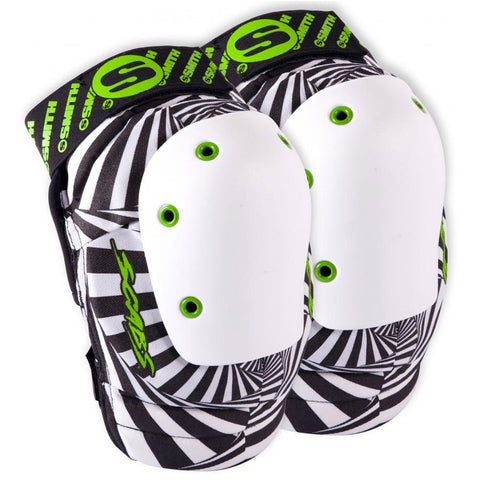 Smith Scabs Knee Pad Hypno Psycho Black and White