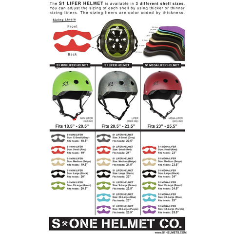 S-One Helmet Padding
