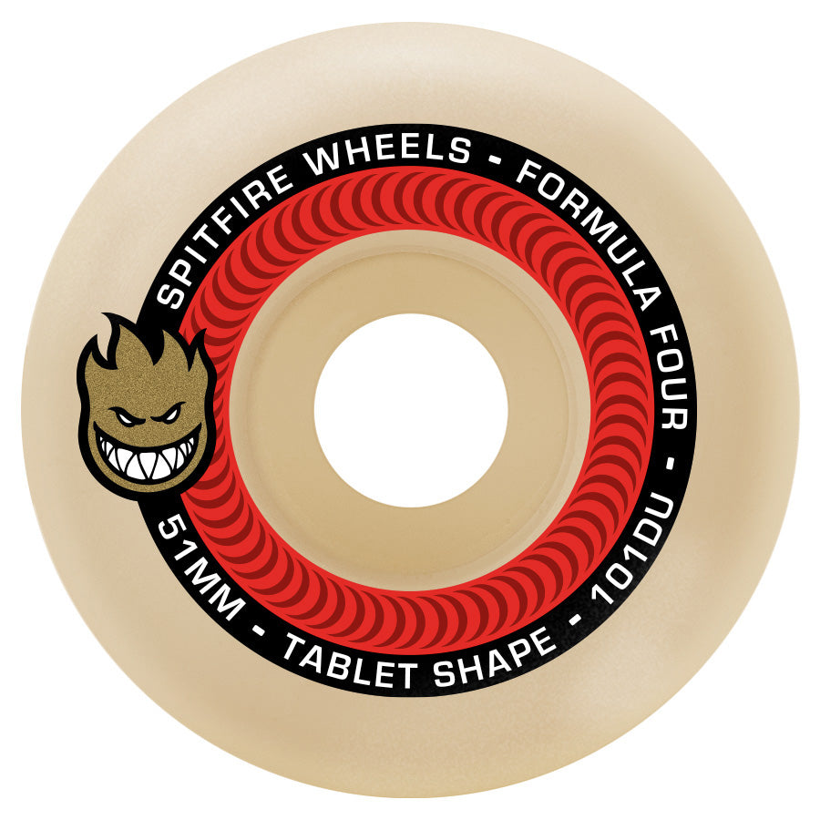 Spitfire Formula Four Tablets Natural 52mm / 101a